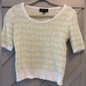 Truth by Republic Women's Short Sleeve Lightweight  Knit Sweater